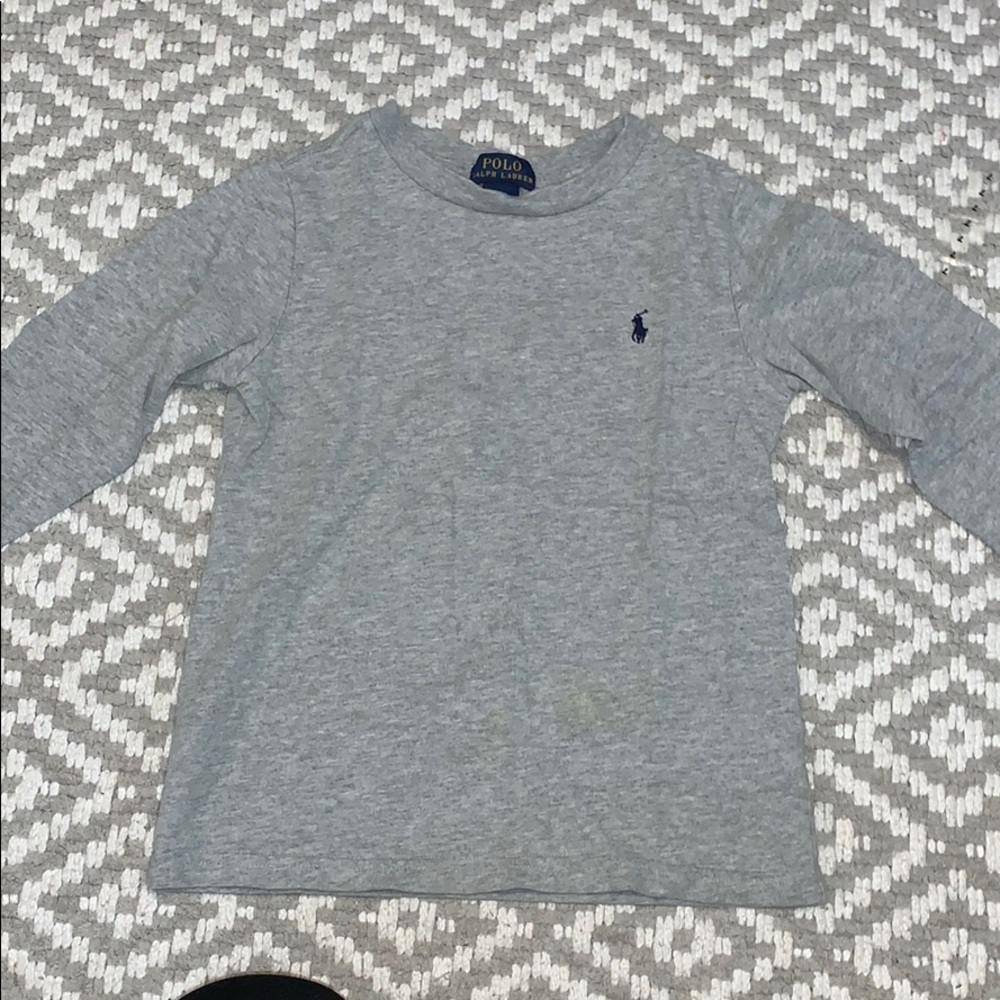Long sleeve polo t- shirt